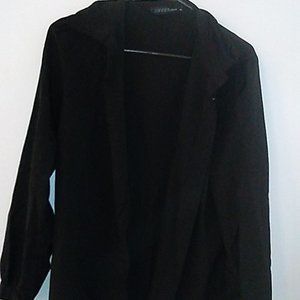 Black button up dress shirt